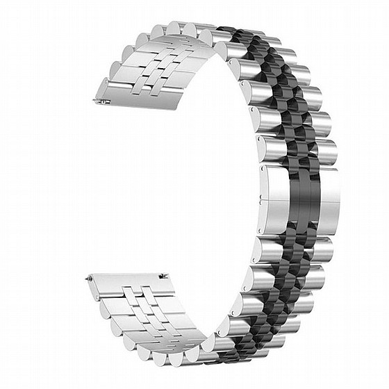����� ���� ����  Five Beads Steel Band ���� LaTera ����� ��� ����: Samsung Galaxy Watch  46mm (��� Silver/Black)