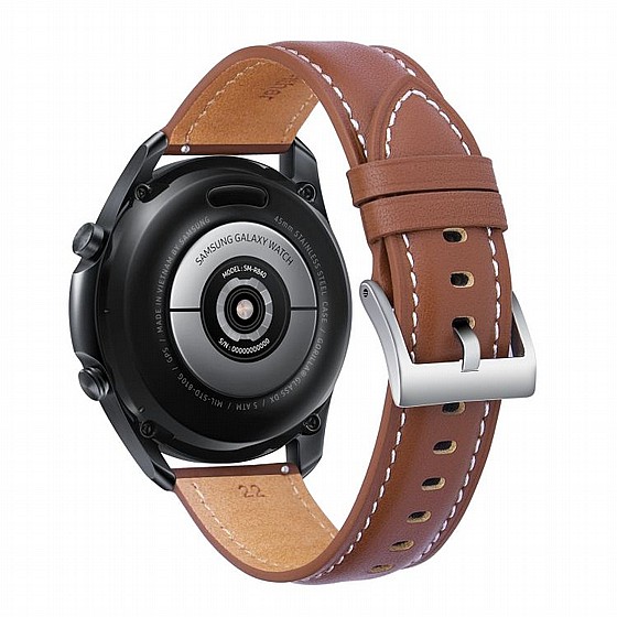����� ��� ����   Genuine Leather Band ���� LaTera ����� ��� ����: Samsung Galaxy Watch  46mm (��� Light Brown)