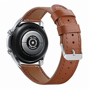 ����� ��� ���� Replacement Leather Band ���� LaTera ����� ��� ����: Samsung Galaxy Watch  46mm (��� Brown)