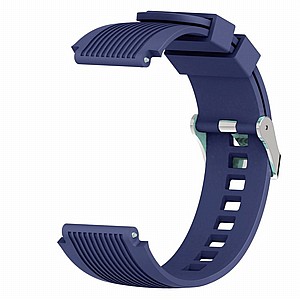 רצועת סיליקון מדגם Vertical Grain Wrist Silicone Band מבית LaTera לשעון חכם מדגם: Samsung Galaxy Watch 46mm (צבע Dark Blue) רצועת סיליקון מדגם Vertical Grain Wrist Silicone Band מבית LaTera לשעון חכם מדגם: Samsung Galaxy Watch 46mm (צבע Dark Blue)