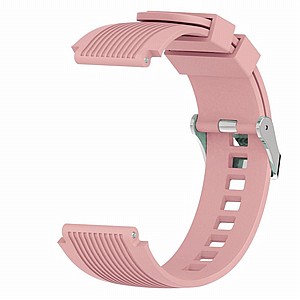 רצועת סיליקון מדגם Vertical Grain Wrist Silicone Band מבית LaTera לשעון חכם מדגם: Samsung Galaxy Watch 46mm (צבע Pink) רצועת סיליקון מדגם Vertical Grain Wrist Silicone Band מבית LaTera לשעון חכם מדגם: Samsung Galaxy Watch 46mm (צבע Pink)