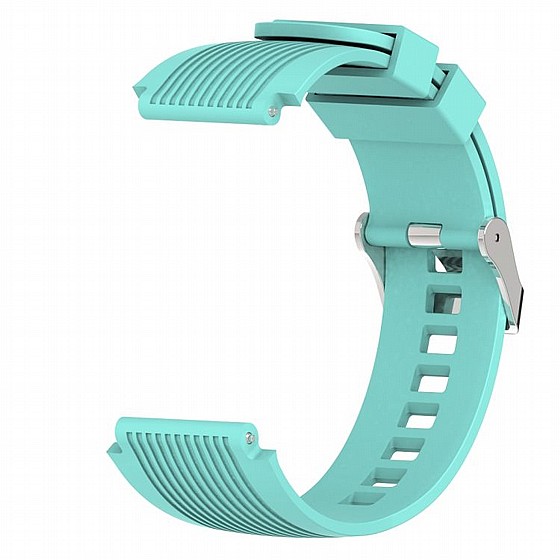 ����� ������� ����  Vertical Grain Wrist Silicone Band ���� LaTera ����� ��� ����: Samsung Galaxy Watch  46mm (��� Mint Green)