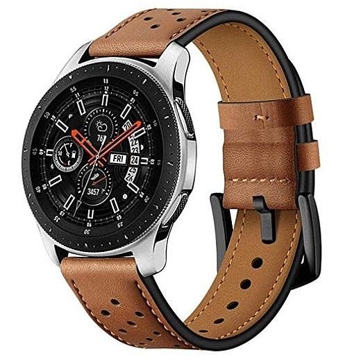 ����� ��� ����   Eyelet Sport Leather Band ���� LaTera ����� ��� ����: Samsung Galaxy Watch  42mm (��� Brown)