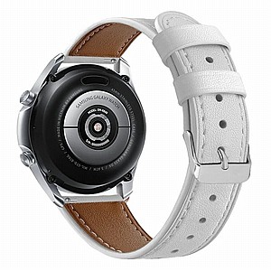 ����� ��� ���� Replacement Leather Band ���� LaTera ����� ��� ����: Samsung Galaxy Watch  42mm (��� White)