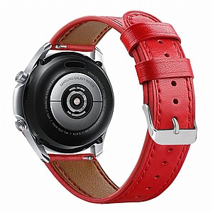 רצועת עור מדגם Replacement Leather Band מבית LaTera לשעון חכם מדגם: Samsung Galaxy Watch 42mm (צבע Red) רצועת עור מדגם Replacement Leather Band מבית LaTera לשעון חכם מדגם: Samsung Galaxy Watch 42mm (צבע Red)