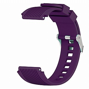 ����� ������� ����  Vertical Grain Wrist Silicone Band ���� LaTera ����� ��� ����: Samsung Galaxy Watch  42mm (��� Purple)