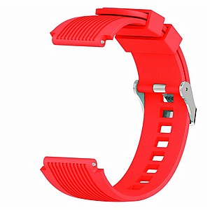 ����� ������� ����  Vertical Grain Wrist Silicone Band ���� LaTera ����� ��� ����: Samsung Galaxy Watch  42mm (��� Red)