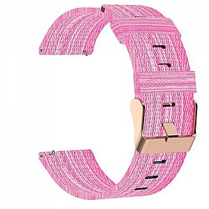 רצועת בד / ניילון מדגם Woven Textured Nylon Band מבית LaTera לשעון חכם מדגם: Samsung Galaxy Watch 42mm (צבע Pink) רצועת בד / ניילון מדגם Woven Textured Nylon Band מבית LaTera לשעון חכם מדגם: Samsung Galaxy Watch 42mm (צבע Pink)