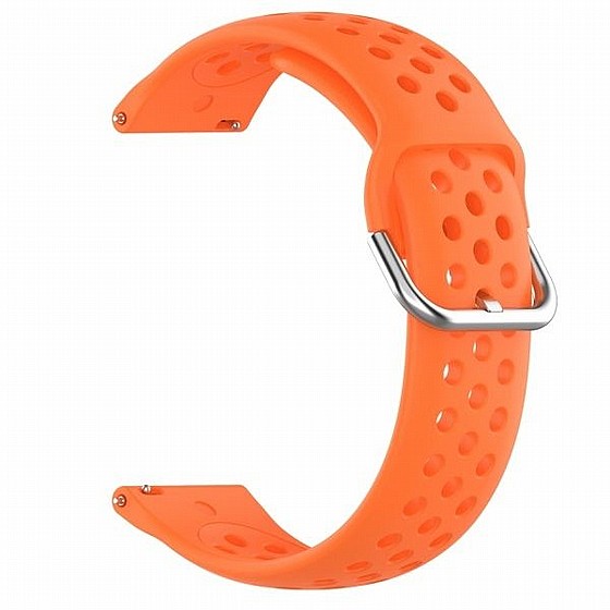 ����� ������� ���� Sports Solid Color Silicone Band ���� LaTera ����� ��� ����: Samsung Galaxy Watch  46mm (��� Orange)