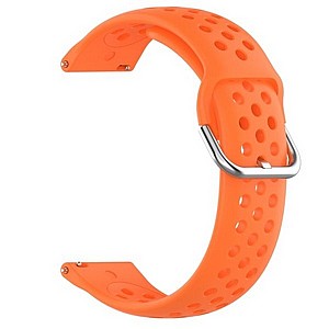 רצועת סיליקון מדגם Sports Solid Color Silicone Band מבית LaTera לשעון חכם מדגם: Samsung Galaxy Watch 46mm (צבע Orange) רצועת סיליקון מדגם Sports Solid Color Silicone Band מבית LaTera לשעון חכם מדגם: Samsung Galaxy Watch 46mm (צבע Orange)