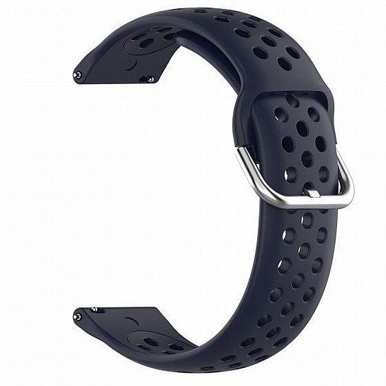 ����� ������� ���� Sports Solid Color Silicone Band ���� LaTera ����� ��� ����: Samsung Galaxy Watch  46mm (��� Dark Blue)