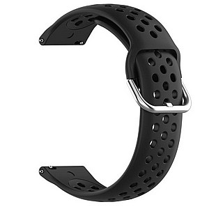 רצועת סיליקון מדגם Sports Solid Color Silicone Band מבית LaTera לשעון חכם מדגם: Samsung Galaxy Watch 46mm (צבע Black) רצועת סיליקון מדגם Sports Solid Color Silicone Band מבית LaTera לשעון חכם מדגם: Samsung Galaxy Watch 46mm (צבע Black)