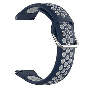 ����� ������� ���� Sports Solid Color Silicone Band ���� LaTera ����� ��� ����: Samsung Galaxy Watch  46mm (��� Midnight Blue/Gray)