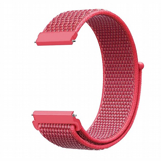 ����� �� / ������ ����  Simple Braided Nylon Band ���� LaTera ����� ��� ����: Samsung Galaxy Watch  46mm (��� Hibiscus Pink)