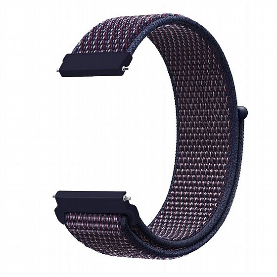 ����� �� / ������ ����  Simple Braided Nylon Band ���� LaTera ����� ��� ����: Samsung Galaxy Watch  46mm (��� Indigo)