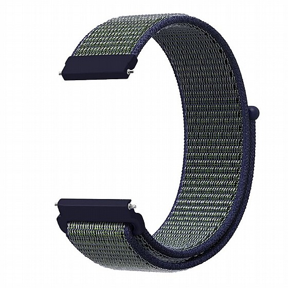 ����� �� / ������ ����  Simple Braided Nylon Band ���� LaTera ����� ��� ����: Samsung Galaxy Watch  46mm (��� Deep Fog Gray)