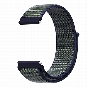 ����� �� / ������ ����  Simple Braided Nylon Band ���� LaTera ����� ��� ����: Samsung Galaxy Watch  46mm (��� Deep Fog Gray)