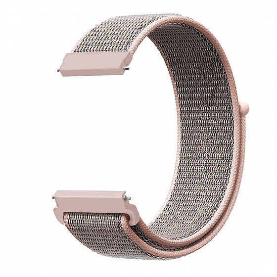����� �� / ������ ����  Simple Braided Nylon Band ���� LaTera ����� ��� ����: Samsung Galaxy Watch  46mm (��� Powder Sand)