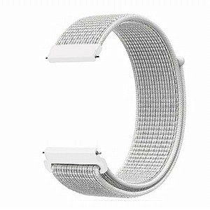 ����� �� / ������ ����  Simple Braided Nylon Band ���� LaTera ����� ��� ����: Samsung Galaxy Watch  46mm (��� Summit White)