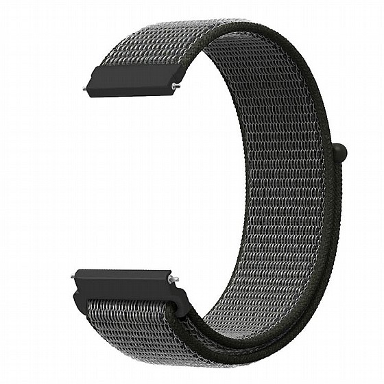 ����� �� / ������ ����  Simple Braided Nylon Band ���� LaTera ����� ��� ����: Samsung Galaxy Watch  42mm (��� Dark Olive)
