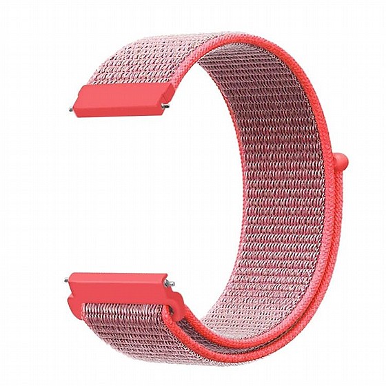 ����� �� / ������ ����  Simple Braided Nylon Band ���� LaTera ����� ��� ����: Samsung Galaxy Watch  42mm (��� Hot Pink)