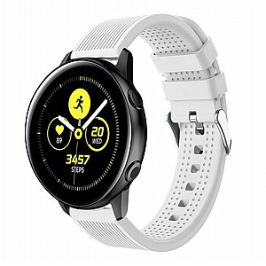 רצועת סיליקון מדגם Silicone Band מבית LaTera לשעון חכם מדגם: Garmin Vivoactive 3 (צבע White) רצועת סיליקון מדגם Silicone Band מבית LaTera לשעון חכם מדגם: Garmin Vivoactive 3 (צבע White)