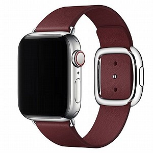 רצועת עור מדגם Modern Style Leather Band מבית LaTera לשעון חכם מדגם: Apple Watch 42mm/44mm/45mm (צבע Coffee) רצועת עור מדגם Modern Style Leather Band מבית LaTera לשעון חכם מדגם: Apple Watch 42mm/44mm/45mm (צבע Coffee)