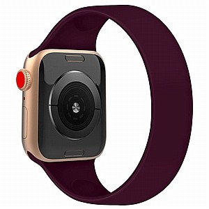 רצועת סיליקון מדגם Solid Color Elastic Silicone Band מבית LaTera לשעון חכם מדגם: Apple Watch 42mm/44mm/45mm (צבע Purple) רצועת סיליקון מדגם Solid Color Elastic Silicone Band מבית LaTera לשעון חכם מדגם: Apple Watch 42mm/44mm/45mm (צבע Purple)