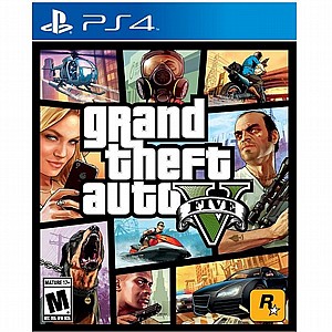 משחק GTA V לקונסולת משחק PlayStation 4 משחק GTA V לקונסולת משחק PlayStation 4
