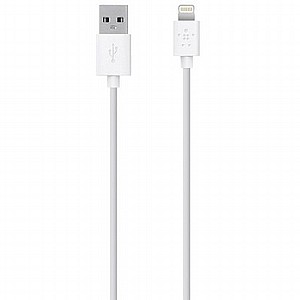 ��� ����� ������ + ����� ���� Belkin �� ����� Lightning - ���� ���� 1.2 ��� (����� �"� Apple)
