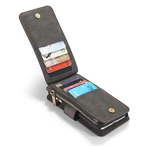 ����� ��� ���� Wallet Case Cover ���� CASEME ������ ������� ����: iPhone 7 Plus / 8 Plus (���� 14 ���� ������� �����) - ��� ����