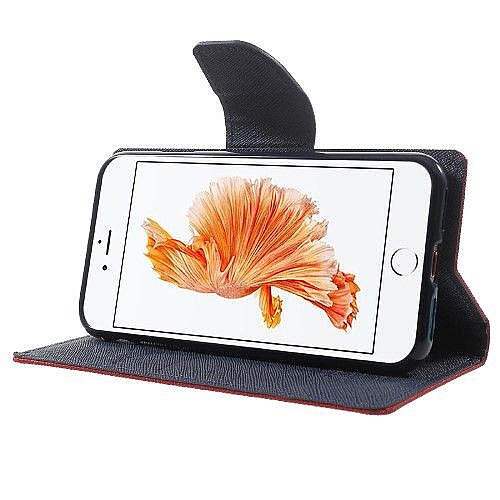 ����� ���� Fancy Diary ���� Mercury ������ ������� ����: iPhone 7 / 8 / SE 2020 (��� Dark Blue/Red)