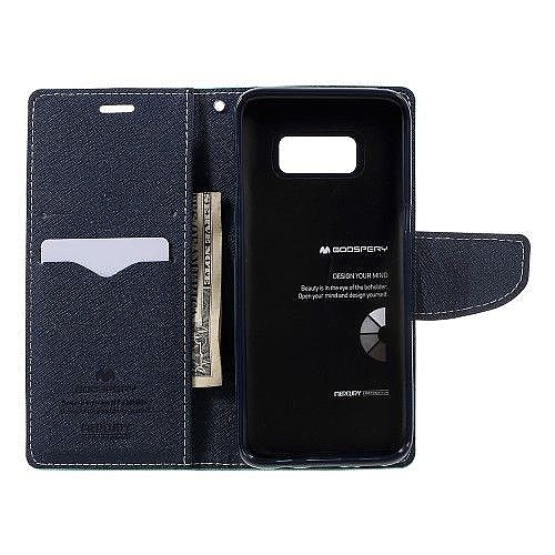 ����� ���� Fancy Diary ���� Mercury ������ ������� ����: Samsung Galaxy S8 Plus (��� Dark Blue/Cyan)