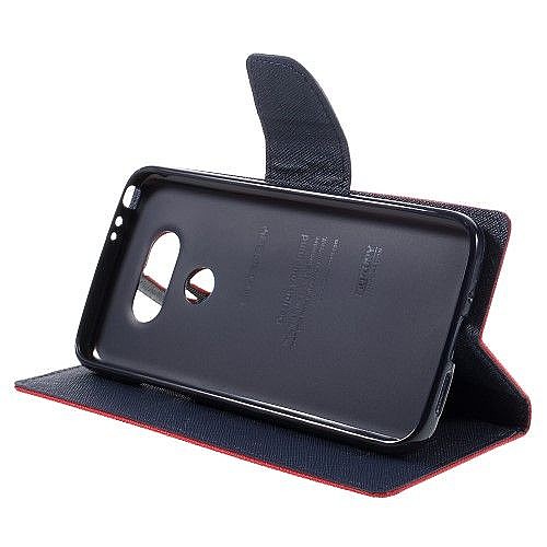����� ���� Fancy Diary ���� Mercury ������ ������� ����: LG G6 (��� Dark Blue/Red)
