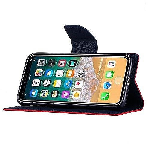 ����� ���� Fancy Diary ���� Mercury ������ ������� ����: iPhone X / XS (��� Dark Blue/Red)