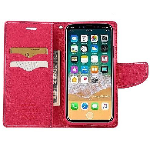 ����� ���� Fancy Diary ���� Mercury ������ ������� ����: iPhone X / XS (��� Rose/Pink)