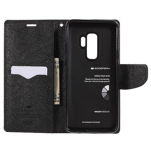 ����� ���� Fancy Diary ���� Mercury ������ ������� ����: Samsung Galaxy S9 Plus (��� Black)
