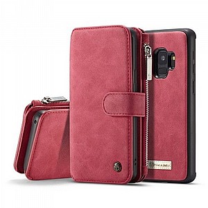 ����� ��� ���� Wallet Case Cover ���� CASEME ������ ������� ����: Samsung Galaxy S9 (���� 14 ���� ������� �����) - ��� ����