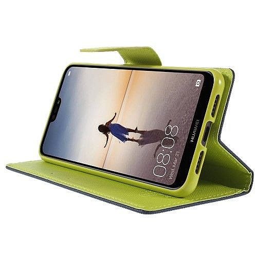 ����� ���� Fancy Diary ���� Mercury ������ ������� ����: Huawei P20 Lite (��� Green/Dark Blue)