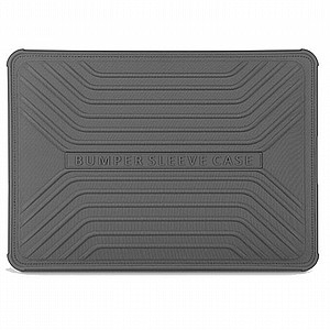 תיק מעטפה קשיח מדגם BUMPER SLEEVE למחשב נייד 12/12.3/12.5/12.6" מבית WIWU (צבע אפור) תיק מעטפה קשיח מדגם BUMPER SLEEVE למחשב נייד 12/12.3/12.5/12.6" מבית WIWU (צבע אפור)