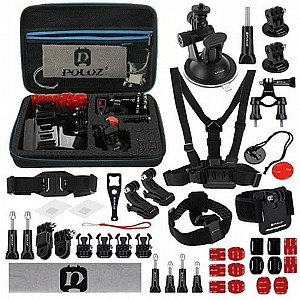 ���� ������� 45 � 1 ���� Combo Kits PKT10 ���� PULUZ ������ ������� GoPro