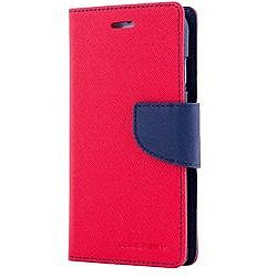 ����� ���� Fancy Diary ���� Mercury ������ ������� ����: Samsung Galaxy S10 Plus (��� Dark Blue/Red)