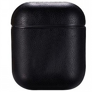 נרתיק עור מדגם Litchi Leather Case מבית LaTera לאוזניות AirPods (צבע שחור) נרתיק עור מדגם Litchi Leather Case מבית LaTera לאוזניות AirPods (צבע שחור)