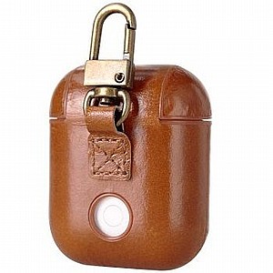 ����� ��� ���� Wax Surface Hook Leather Case ���� LaTera �������� AirPods (��� ���)