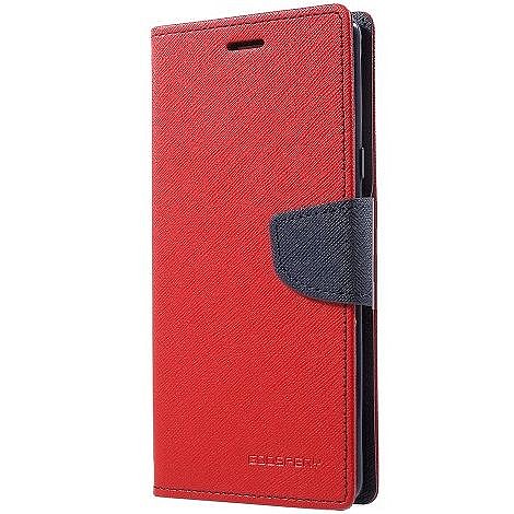 ����� ���� Fancy Diary ���� Mercury ������ ������� ����: Samsung Galaxy Note 10 Plus (��� Dark Blue/Red)