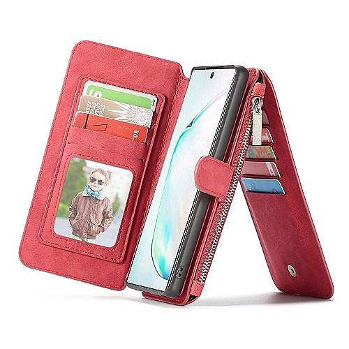 ����� ��� ���� Wallet Case Cover ���� CASEME ������ ������� ����: Samsung Galaxy Note 10 (���� 14 ���� ������� �����) - ��� ����