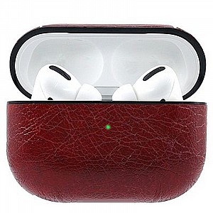 נרתיק עור מדגם Litchi Skin Leather Case מבית LaTera לאוזניות AirPods Pro (צבע אדום) נרתיק עור מדגם Litchi Skin Leather Case מבית LaTera לאוזניות AirPods Pro (צבע אדום)