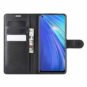 ����� ��� ���� Leather Case ���� LaTera ������ ������� ����: Realme 6 Pro (��� ����)