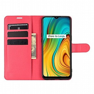 ����� ��� ���� Leather Case ���� LaTera ������ ������� ����: Realme C3 (��� ����)