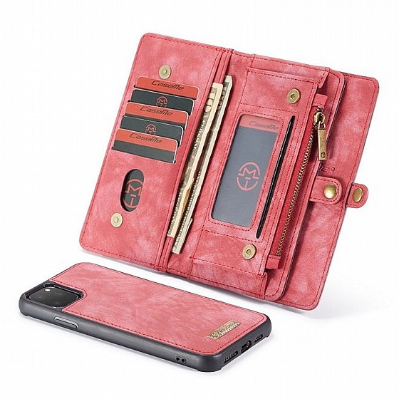 ����� ��� ���� Wallet Case Cover ���� CASEME ������ ������� ����: iPhone 11 Pro (���� 14 ���� ������� �����) - ��� ����
